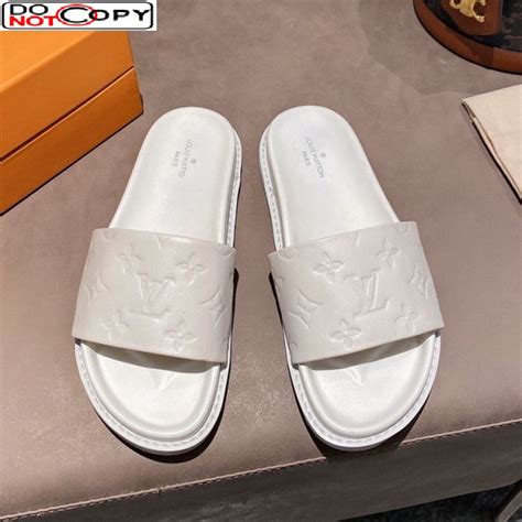 lv slides white